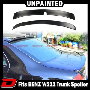 Fit For Mercedes Benz W211 L Type Roof Wing + Trunk Spoiler Boot 02-05 - Picture 1 of 12