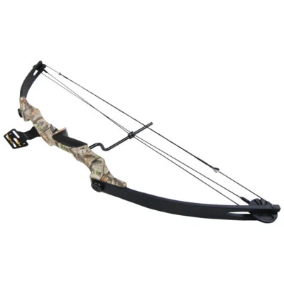 40-55 lbs Camouflage Camo Archery Hunting Compound Bow Shooting Adults 75 50 30 - Image 1 of 3