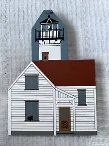 Vtg 1996 Cat’s Meow Faline West Chop Lighthouse Martha’s Vineyard Series EUC - Picture 1 of 6
