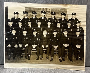 Vintage Sparrows Point Police Department Maryland Officer Black/White Photo - Picture 1 of 4