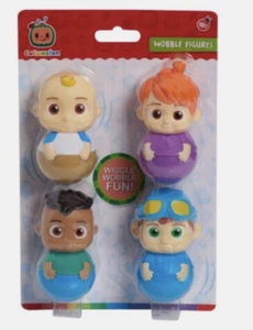 Cocomelon Lane Wobbles Toys Set of 4 New in Package Wiggle Wobble Fun 18m+ - Picture 1 of 3