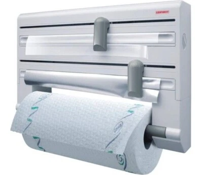 Leifheit Portarotolo a parete 38 cm ComfortLine Bianco Plastica 25703 - Immagine 1 di 2