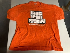 Vintage Five Iron Frenzy Winners Never Quit Tour T-Shirt XL Ska Punk GTA - Picture 1 of 5