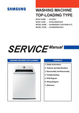 SAMSUNG WA45N3050AW/A4 Service Manual PAPERBACK & PDF