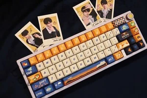 Anime Love and Deepspace Craft Resin Keypad Keycap Keyboard Cap Caleb Kforce - Bild 1 von 5