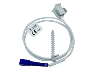 Nellcor Oximax Pediatric Compatible SPO2 Oximetry Finger Sensor 9P to DB9 3ft - Picture 1 of 6