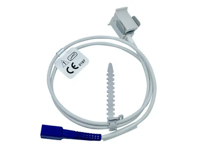 Sensor de dedo oximetría SPO2 compatible pediátrico Nellcor Oximax 9P a DB9 3 pies Foto 1 de 4