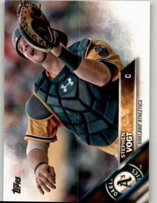 2016 Topps Stephen Vogt #506 Oakland Athletics - Image 1 of 2