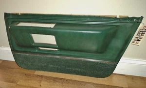 1971-76 Cadillac Fleetwood Sedan Deville GREEN Rear Lower Door Panel Pad Armrest - Picture 1 of 11