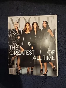 Vogue Magazine Cindy Crawford Naomi Campbell Stephanie Seymour Linda Evangelista - Picture 1 of 1