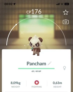 Shiny Pancham Pokemon Gen6 Go Same/30 day Pokémon Pangoro Kalos Read Desc - Picture 1 of 1