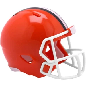 Cleveland Browns New 2024 Logo Revolution Mini Pocket Pro Size Helmet - Picture 1 of 1