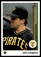 1989 Upper Deck #67 John Cangelosi Pittsburgh Pirates