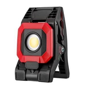Worklight With Shark Clamp 1600 Lumen Up To 24Hrs Runtime Powerhand SIN-100.5011 - Picture 1 of 4