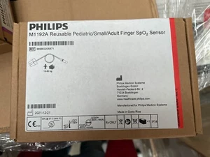 Philips M1192A Reusable Pediatric Small Adult Finger SpO2 Sensor 989803205871 - Bild 1 von 3