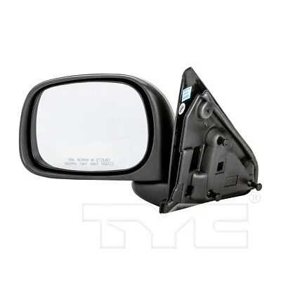 Espelho de porta esquerdo Dodge Ram 3500 2002-2009 TYC 2003 2004 2005 2006 2007 2008 - Imagem 1 de 3