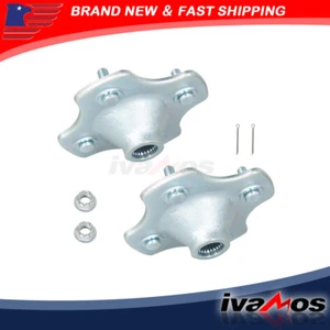 2 New Rear Axle Wheel Hub For Honda TRX300 TRX300FW Fourtrax 300 2X4 4X4 88-92 - Picture 1 of 8