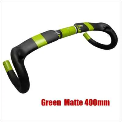Carbon Fiber Road Bike Handlebar Bicycle Drop Bar 31.8*400/420/440mm Matte - Image 1 of 4