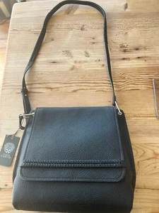 Vince Camuto Astra Flap Shoulder Bag $248, Nero Black Brand New!!! - Picture 1 of 7