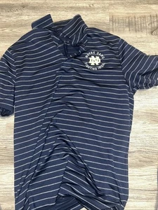 Notre Dame 1/4 Under Armour Poloshirt Team Issue Small - Bild 1 von 3
