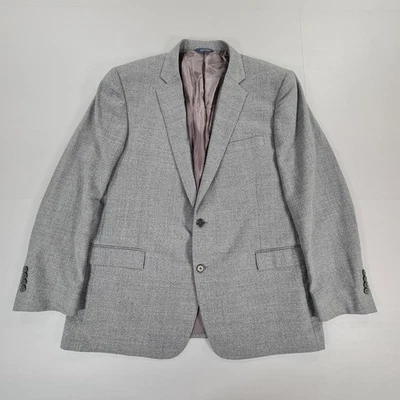 Brooks Brothers Mens Suit Jacket Grey 48 R Wool Reda Blazer Single Breasted - Image 1 of 4