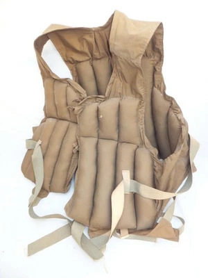 Former Japanese navy air corps replica life jacket KAPOK WWⅡ military IJA IJN - Image 1 of 4