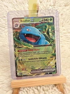 Bisaflor ex Venusaur #003 MEW 151 Karmesin & Purpur Pokemon TCG NM alemán - Imagen 1 de 2