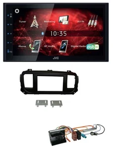 JVC DAB USB Bluetooth 2DIN MP3 Autoradio für Citroen Jumpy Dispatch Spacetourer - Bild 1 von 5