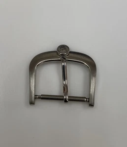 Original New Bell & Ross Stainless Steel 18mm Watch Buckle for Leather Strap - Picture 1 of 4