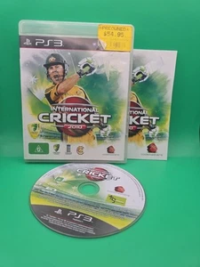 International Cricket 2010 PlayStation 3 PS3 Complete W Manual - Picture 1 of 3