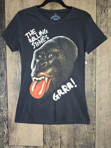 NWT 2013 ROLLING STONES 50 YEARS "GRRR!" Concert Tour T-Shirt Women's Sz Large - Picture 1 of 3