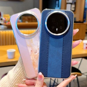 Fashion Hybrid Armor Patchwork Leather Shell Cover Case For Honor Magic8 Pro - Picture 1 of 12