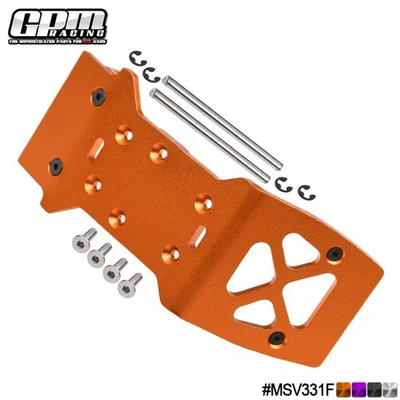 GPM Alloy Front Skid Plate For HPI Savage XS Flux - Image 1 of 4