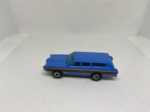 YATMING BLUE FORD WAGON W/WOOD-(#1015) Hong Kong-USED-LOOSE- - Picture 1 of 6