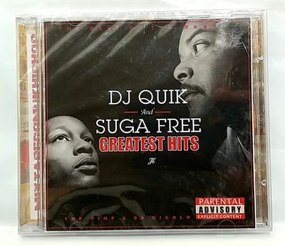 (CD) DJ Quik & Suga Free ‎– Greatest Hits, Brand New Sealed, Double Disc. - Image 1 of 2