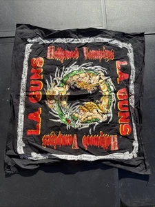 RARE Vintage Original L.A. Guns Concert Tour Merch Bandana - Picture 1 of 6