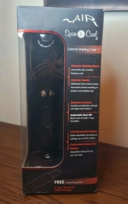 Air Spin N Curl Curling Iron/Wand - Black - Image 1 of 4