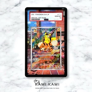Detective Pikachu Promo Personalizado Pokémon Tarjeta Clasificada Vitrina para PSA - Imagen 1 de 5
