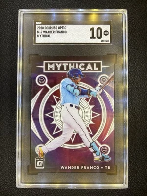 SGC 10 GEM MINT 💎- 2020 OPTIC MYTHICAL- WANDER FRANCO #M-7 RAYS - Image 1 of 2