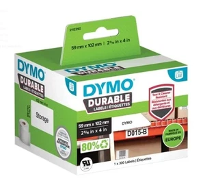 Dymo 2112290 LW Durable shipping label 59mm x 102mm White - Afbeelding 1 van 1