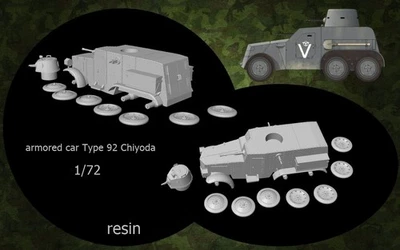 Kit maqueta para montar y pintar - Vehículo militar . Type 92 Chiyoda  - 1/72 - Imagen 1 de 2
