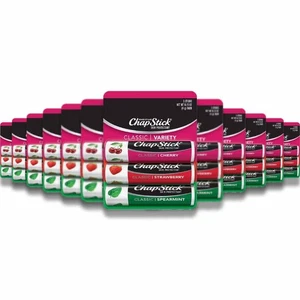 Lotto di 36 bastoncini (12x3) Chapstick CLASSIC COLLECTION balsamo labbra - 0,15 oz - Foto 1 di 14