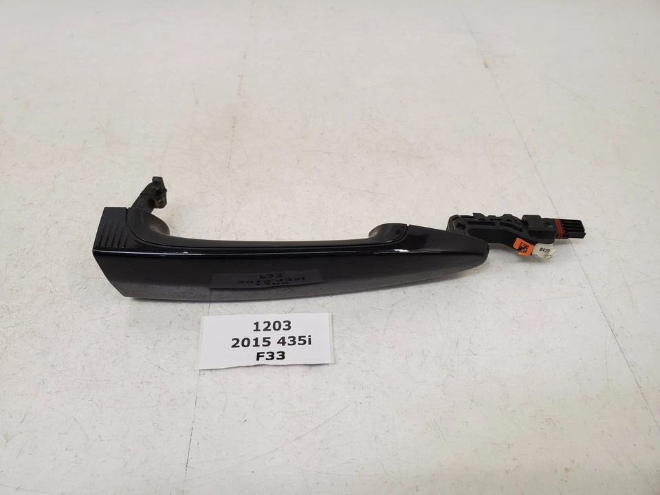 ✅ Manija de puerta de pasajero delantero negra OEM BMW F30 F33 F83 M3 M4 COMFORT ACCESS Foto 1 de 4