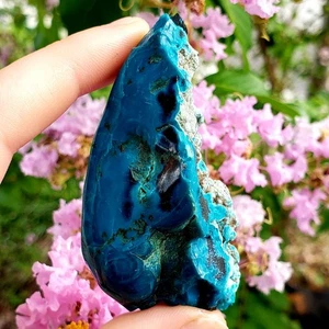 Chrysocolla w/ malachite polished crystal healing natural gemstone specimen #22 - Picture 1 of 6