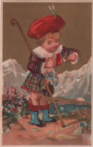 Allen's Lung Balsam - Poor Little Fellows - Victorian Trade Card - Picture 1 of 2