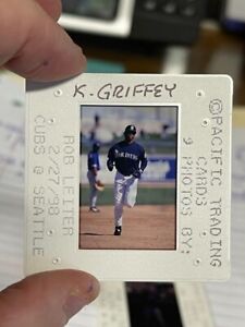 1998 PACIFIC TRADING CARDS Ken Griffey Jr. Seattle Mariners 2 SLIDE NEGATIVE 1/1