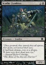SCATHE ZOMBIES 10th Edition MTG Magic the Gathering Cards DJMagic