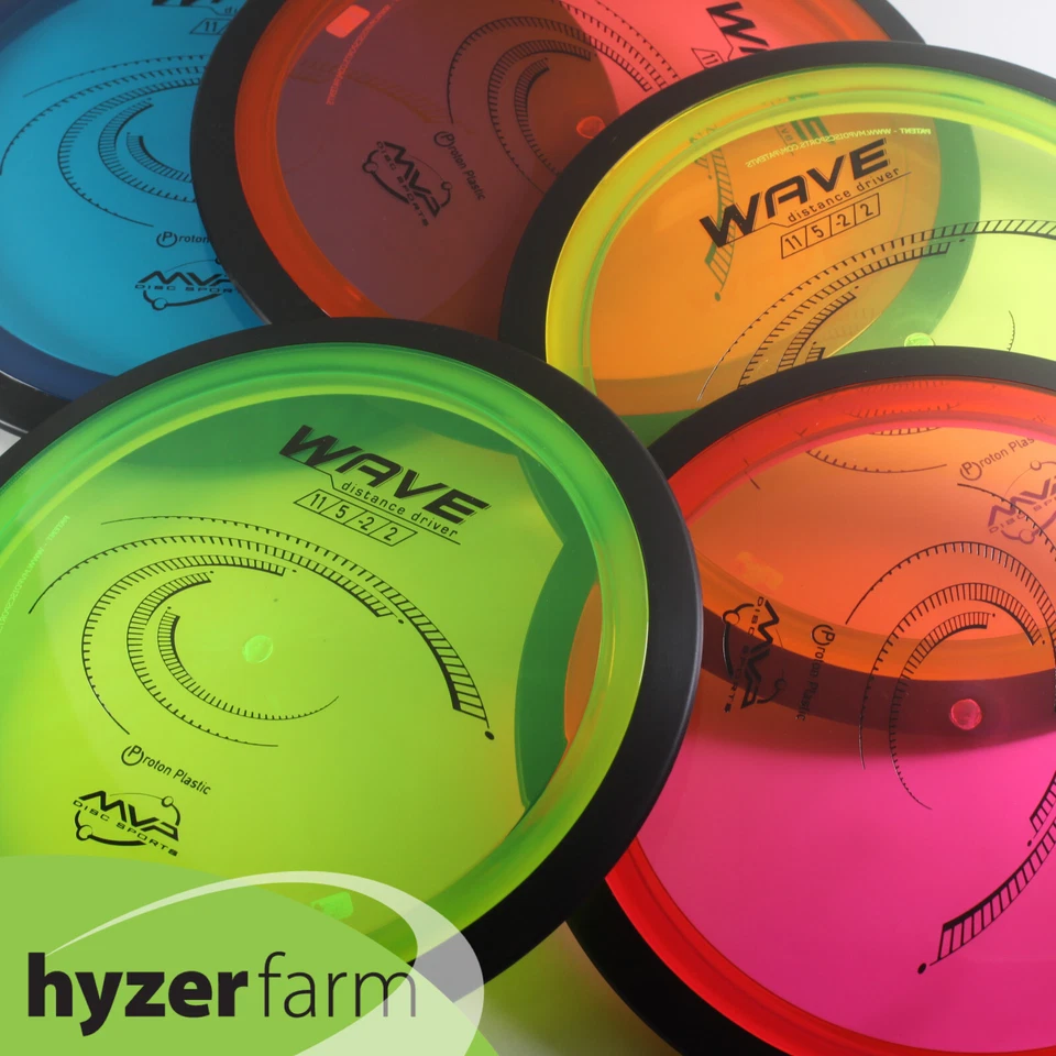 MVP PROTON WAVE *elige tu peso y color* Hyzer Farm disco golf distancia driver Foto 1 de 1