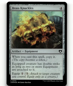 FOIL - MTG - Brass Knuckles 372 - Commander Masters - C - Picture 1 of 1