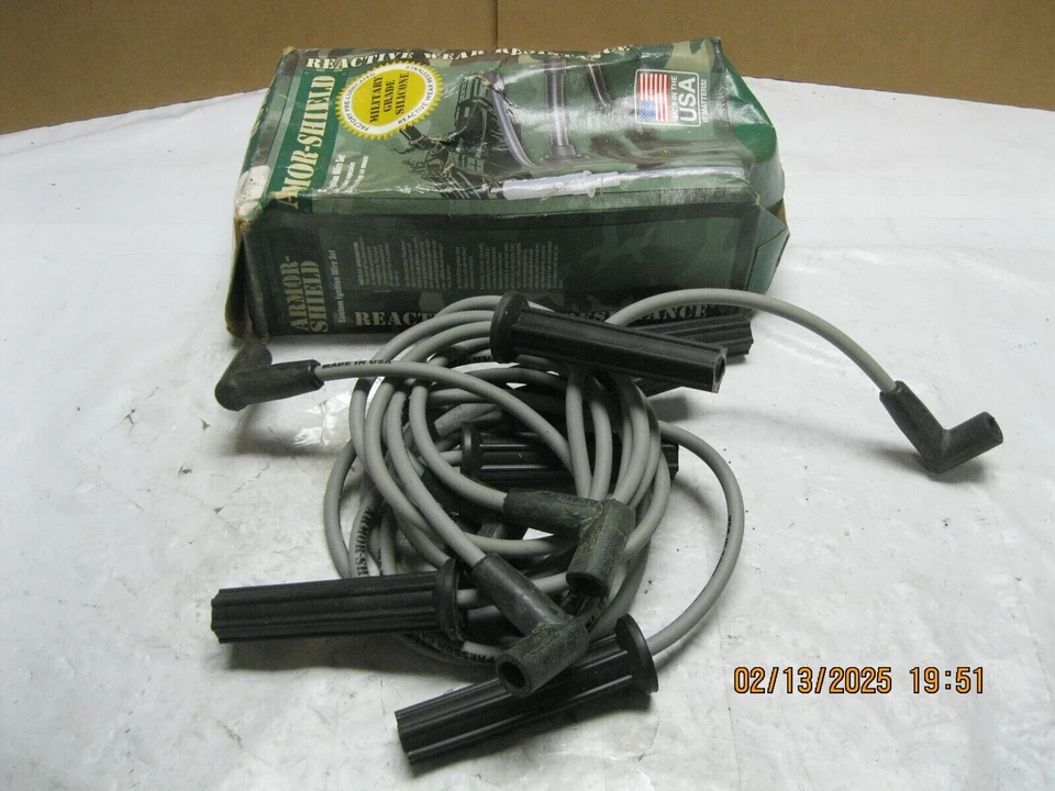 Spark Plug Wire Set-Direct Fit Armor Shield 6014AS (box rough) — 第 1/4 张图片